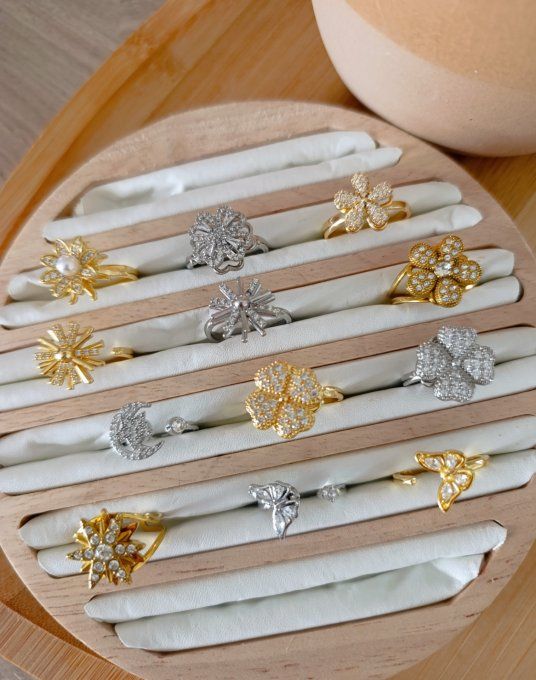 Bague anti stress rotative - Divers modèles 