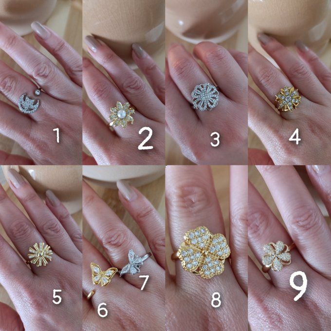 Bague anti stress rotative - Divers modèles 